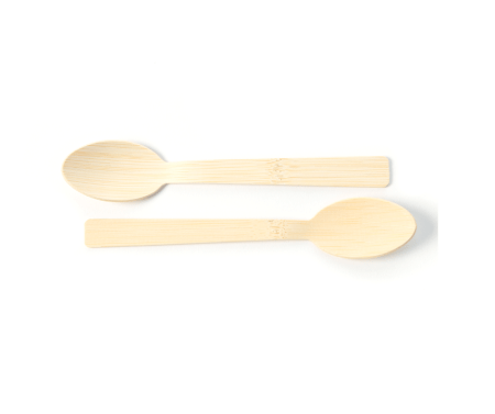Natural Bamboo Spoons – Set of 100