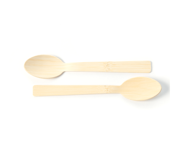 Natural Bamboo Spoons – Set of 100