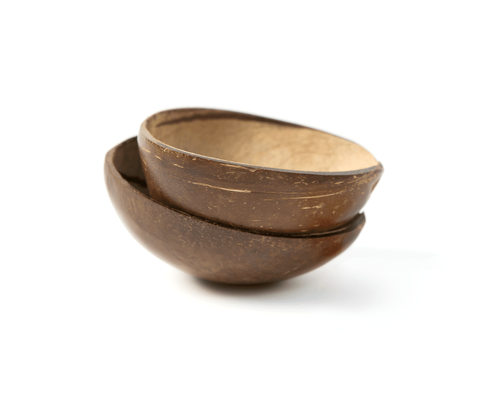 Eco-Friendly Polished Coconut Shell Bowls