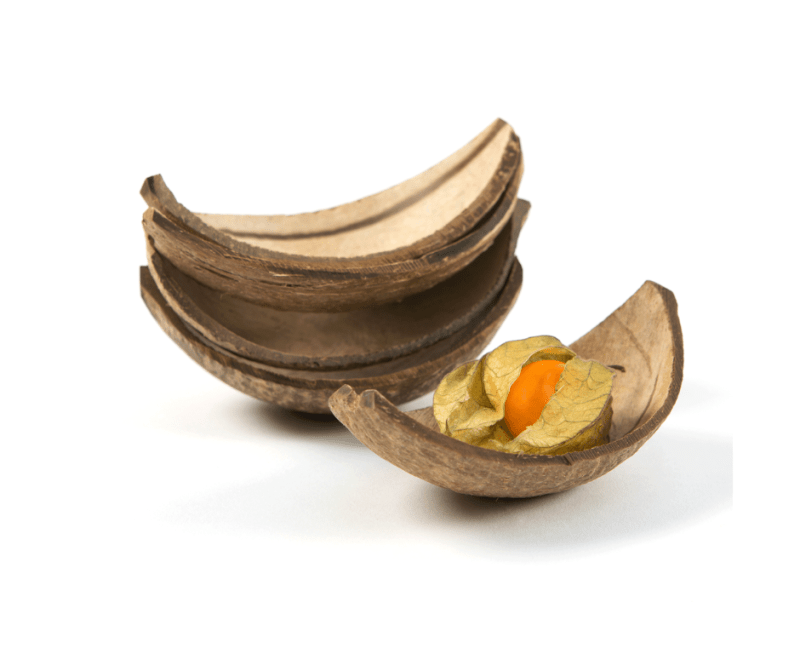 Handcrafted Coconut Boat Bowls - Pack of 5 or 20 - Image 2