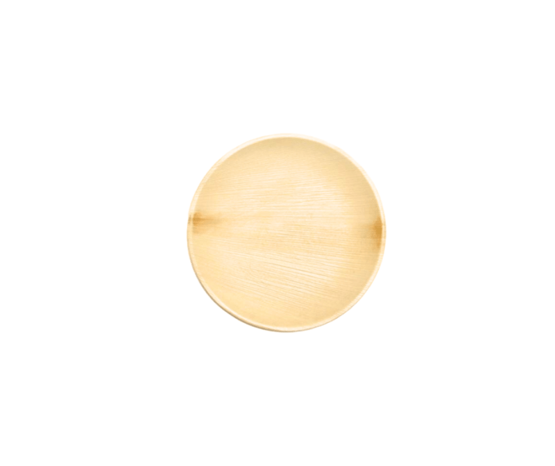 Eco friendly 7" Round Palm Leaf Plate - Image 2
