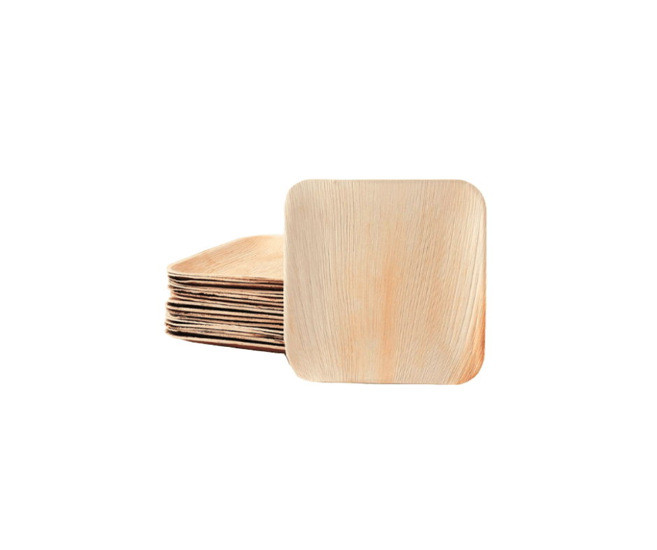 Eco friendly 7" Square Palm Leaf Plate