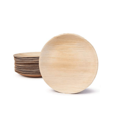 Eco friendly 10" Round Palm Leaf Plate